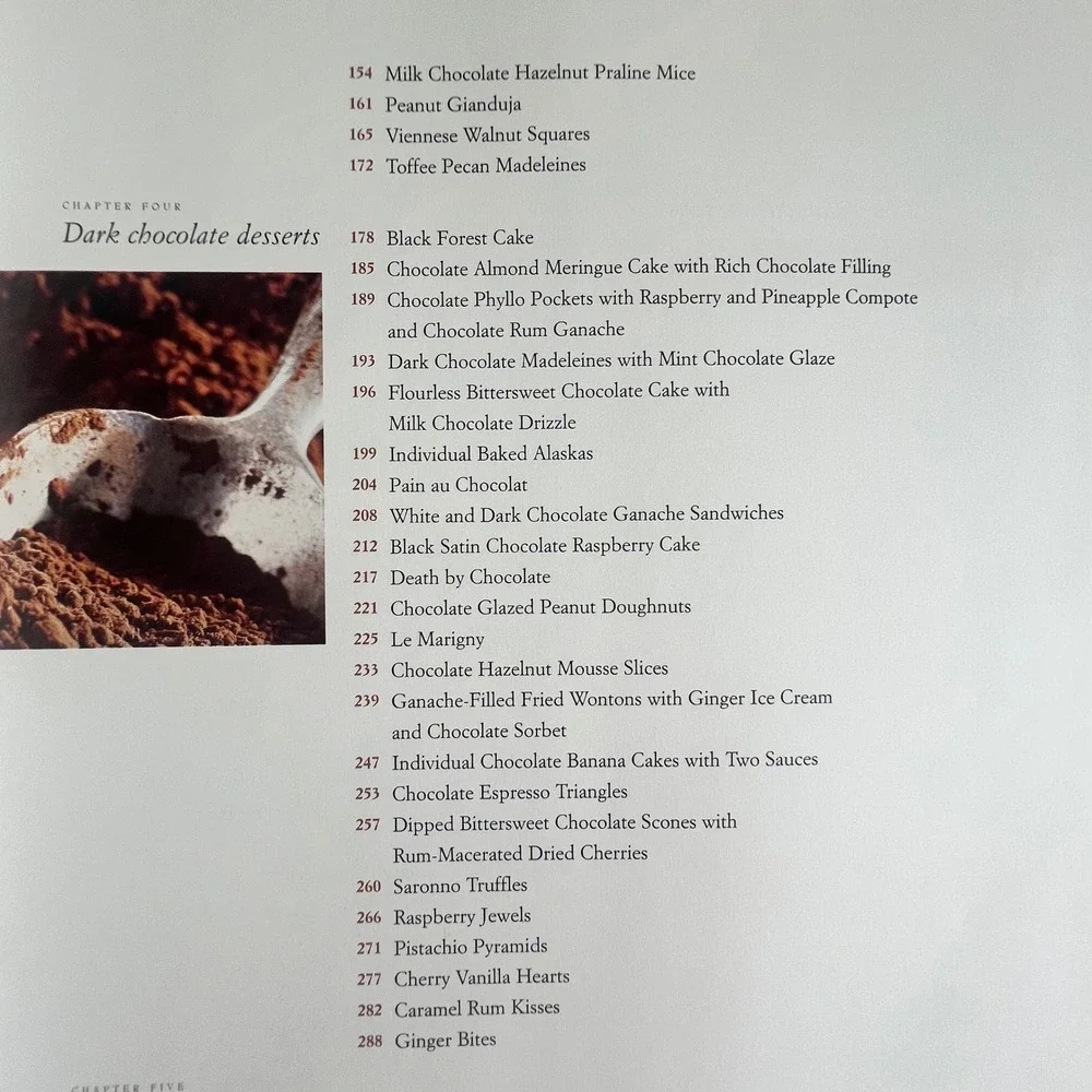 Chocolate Passion Cookbook Chocolatier Magazine Tish Boyle Timothy Moriarty HC